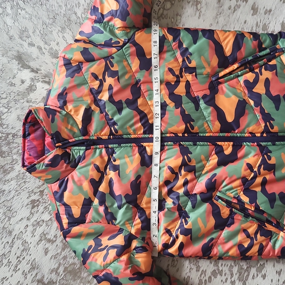 Mother The Two Faced Puffer Reversible Camo Jacket SzXS - Picture 3 of 9
